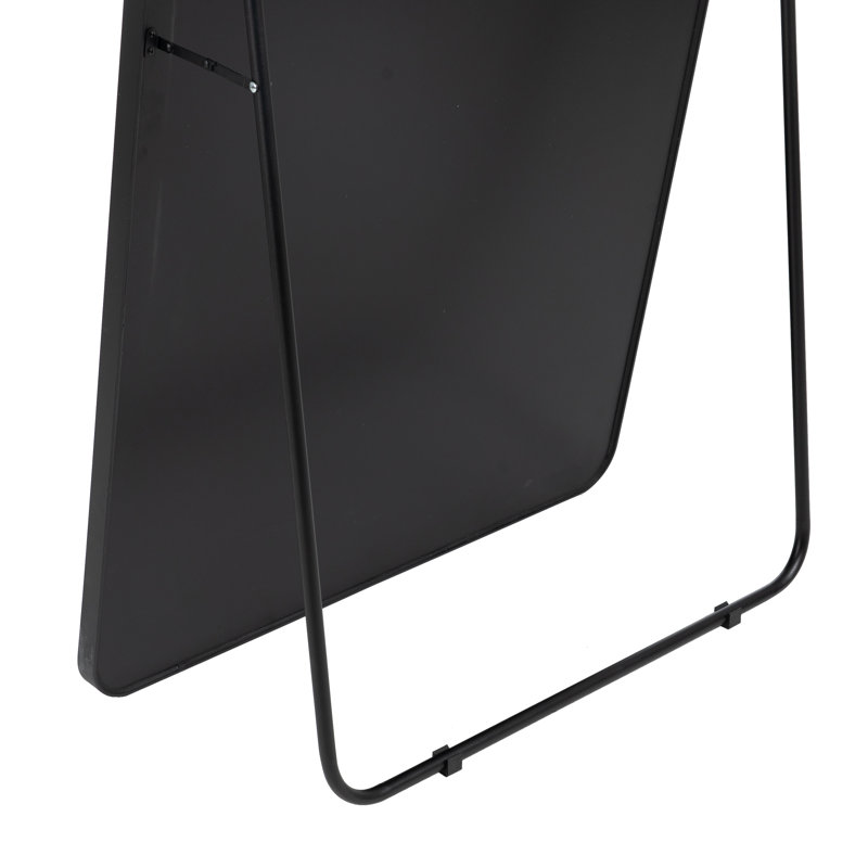 Alec-Andrew Metal Mirror, Black