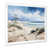 White Single Picture Framed