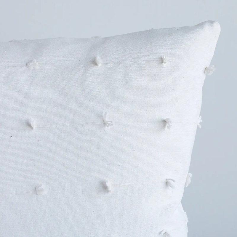 Teton Pillow, 24" x 24", Snow