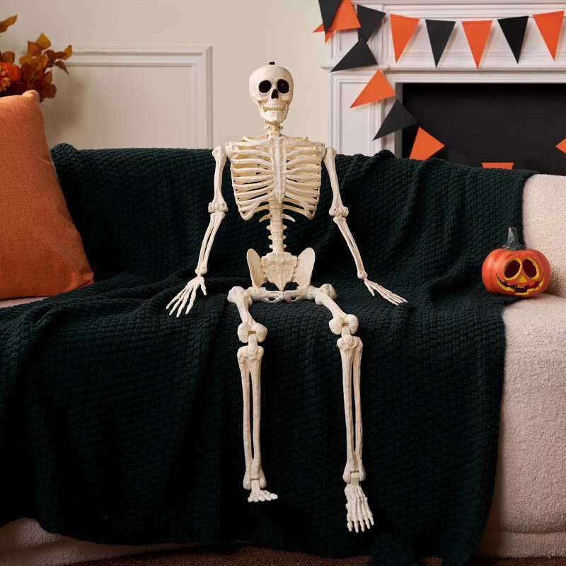 Décoration d'Halloween squelette