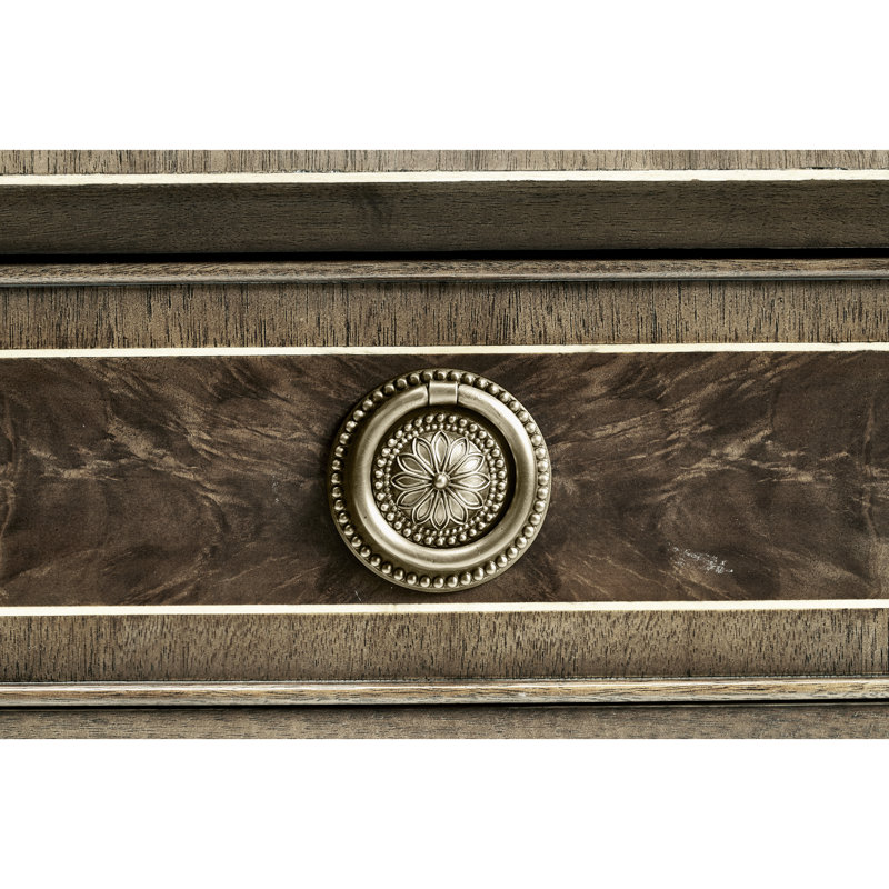 Buckingham 54'' W Solid Wood Console Table, Bleached Mahogany