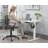 Brunoy Oe 60X24 Adj Height Desk White 3A-110571511