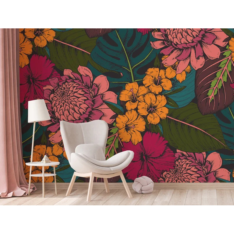 Botanic Bloom Bash, 236" L x 118" W