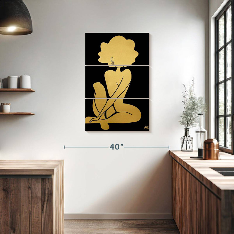 Leisha assise jolie, H 38 po x l 24 po