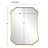 Kampbell Metal Flat Wall Mirror