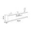 Meuble télé blanc en bois manufacturé-327246034