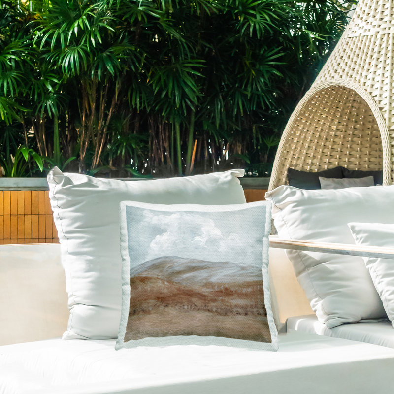 Coussin d'extérieur Welcome Rain