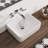 ELLAI Rectangle Vessel Sink Rectangular Bathroom Sink Countertop Ceramic Bowl 20.5"x15.7"x7.7”