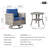 Bobia - Person Patio Conversation Set with Cushions-508729527