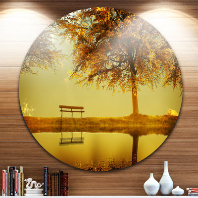 Landscape Golden Planet - Photographic Print