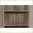 Bookshelf 6 Tier 72”H, Transitional Dark Taupe, Adjustable Shelves | Taupe | Particle Board-1438589135