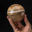 Polished Natural Banded Onyx Sphere