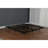 King Size Metal Platform Bed Frame - Led Lights, 74.81 In Product Width, Solid Floating With Lights Metal, Space Design