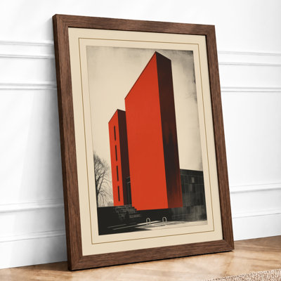 Modernist Structure Industrial - Print