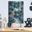 Art mural en métal «Inky Floral I» par Silvia Vassileva-101679380