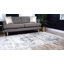 Tapis oriental bleu foncé, beige, ivoire et gris Arkeen-612710071