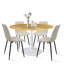 Ensemble de salle à manger 4 personnes avec table basse l 35 po Bassey-1347604696-1347604698