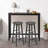 Metal Base Dining Table-349602833