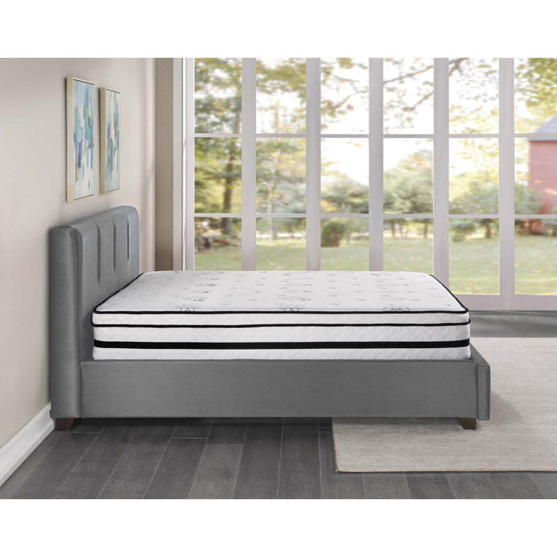 Matelas hybride avec housse matelassée très respirante