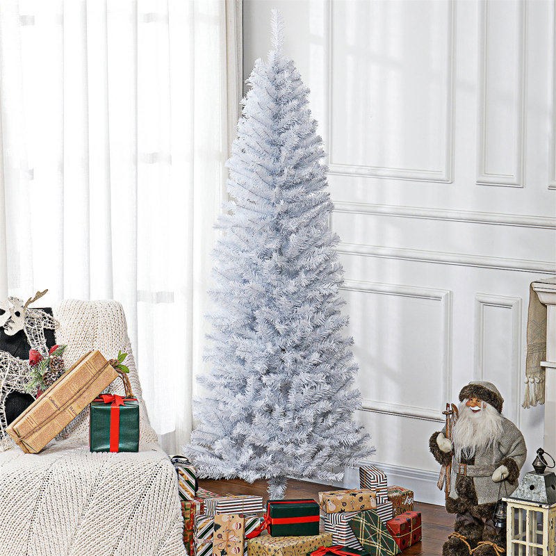 Arbre de Noël crayon, arbre de Noël artificiel non éclairé, 5'11"