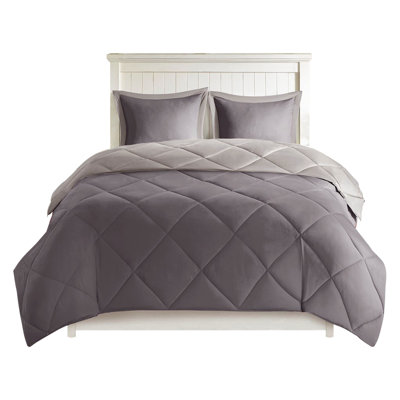 Hypoallergenic Bedding Sets, Polyester Comforter, Modern Reversible Design For Home