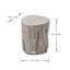 Elementi Home Daintree 19" Stump Concrete Side Table for Indoor and Outdoor Use-88957635