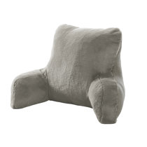 Faux Fur Bed Rest Pillow With Arms (including Pillow Core