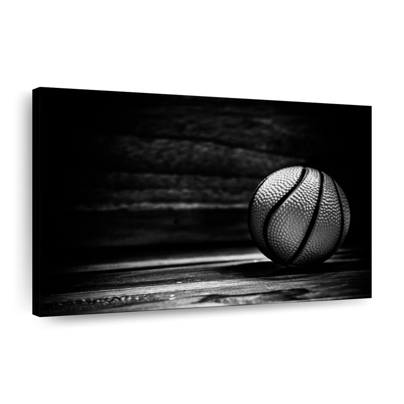 Basketball Canvas Print, 26" H x 39" W x 1.25" D