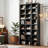 Brenya 8-Tier Thin and Tall Bookshelf with Open Adjustable Shelf-573508768