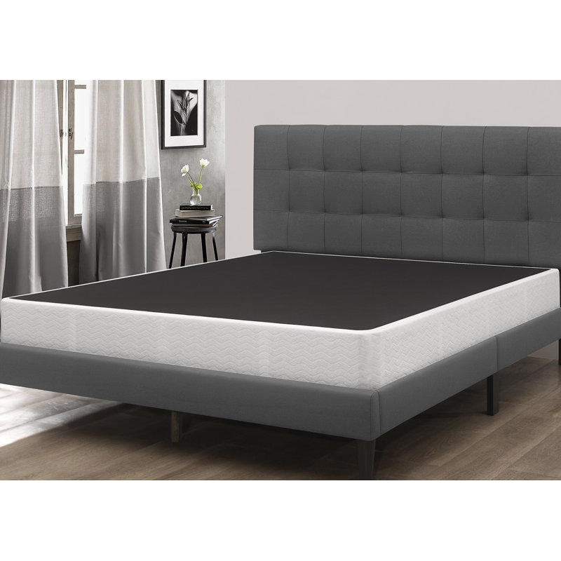 Sommier tapissier en bois 8 po Odum, Lit simple
