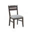 Magnifique table de salle à manger rectangulaire en chêne foncé-1107779700