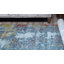 Tapis bleu à motif abstrait Folmar-23841264