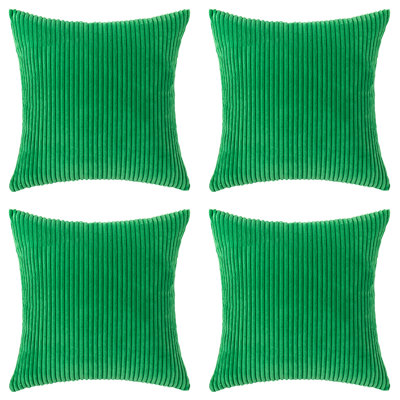 Housse de coussin à rayures