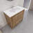 Eden 35.5'' Single Bathroom Vanity with Resin Top-1179462517
