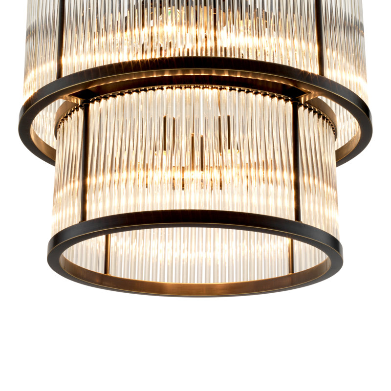 Pasadena 9 - Light Chandelier, Bronze