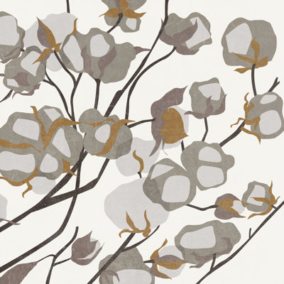 Cotton Balls II by Melissa Wang - Wrapped Canvas Painting