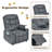 Quercia Kids 16'' Recliner Chair and Ottoman-1184291352