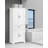 Dorry 72"H Bathroom Storage Cabinet with Adjustable Shelf and Drawer Multiple Storage Space Closet System-787460893