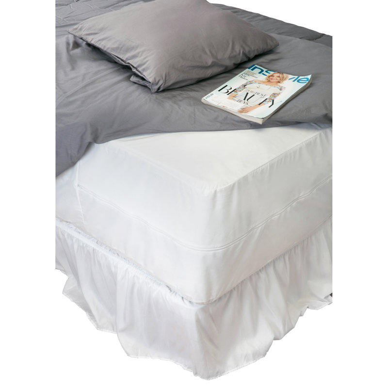 Protecteur de matelas imperméable et rectifié, Simple