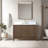 Caldwell 48" Single Sink Freestanding Bathroom Vanity with Engineered Marble Top-107663205-107663209-107663211
