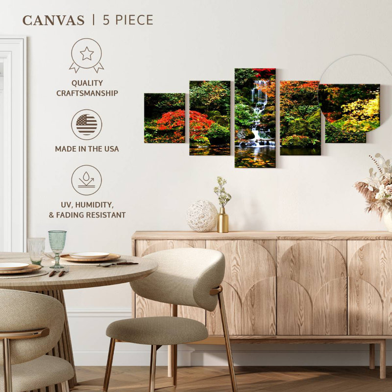 Cascade japonaise Alvord, H 24 po x l 55 po