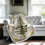 «Ethereal Arboreal Abstract - 1 Pièce Premium Sherpa Couverture - Luxueux Art Print Design-96939347