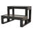 24in Universal 2 Slip Resistant Spa & Hot Tub Steps, Above Ground Pool Steps for Indoor/Outdoor Use-101939993
