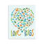 Plaque murale en forme de cœur Love Bugs, design par Connie Summers
