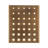Astoria 5-in Vintage Brass dimmable LED Wall Sconce-124959563