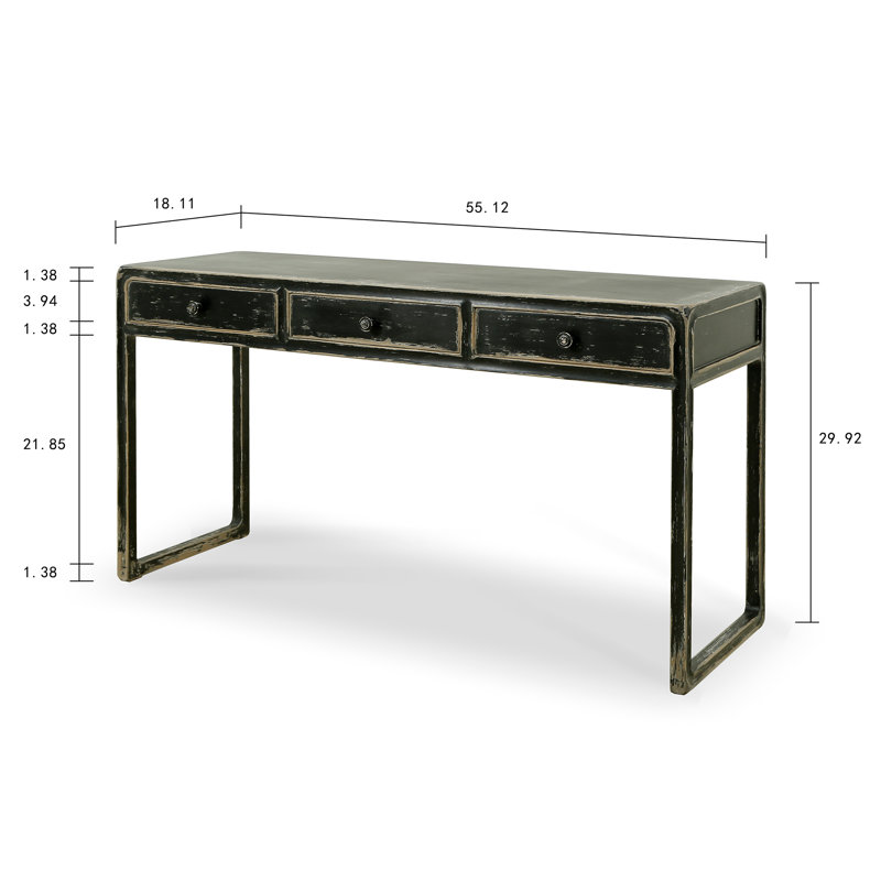 55'' W Solid Wood Console Table