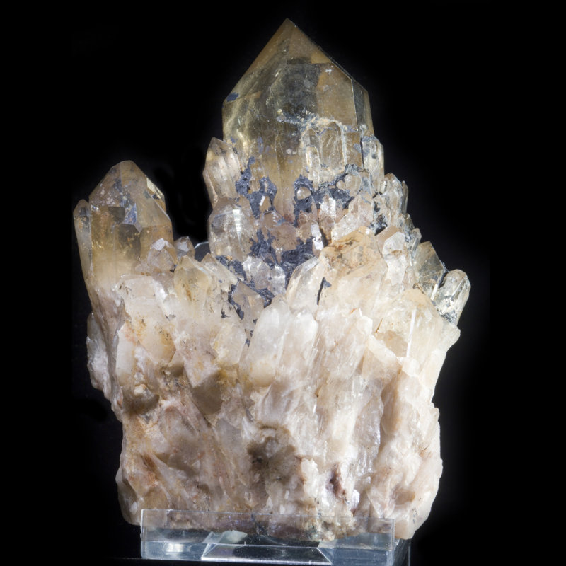 Citrine naturelle avec manganèse
