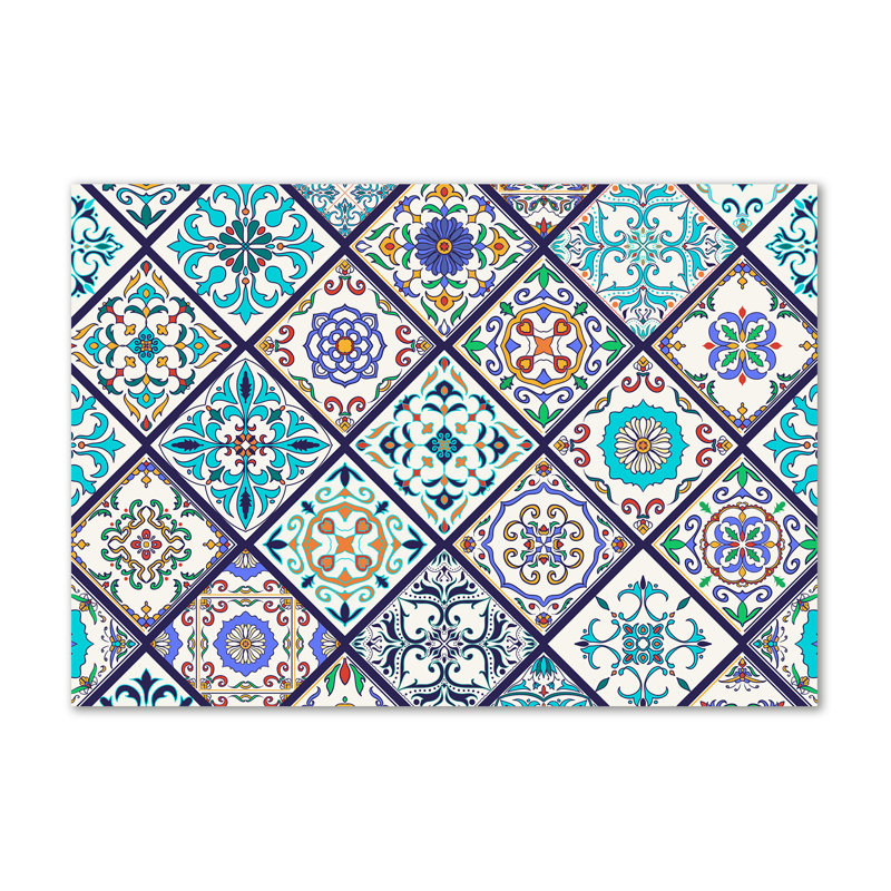 Ceramic Tiles - Wrapped Canvas Print