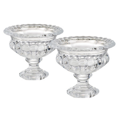 Vases - Set of 2 - Clear