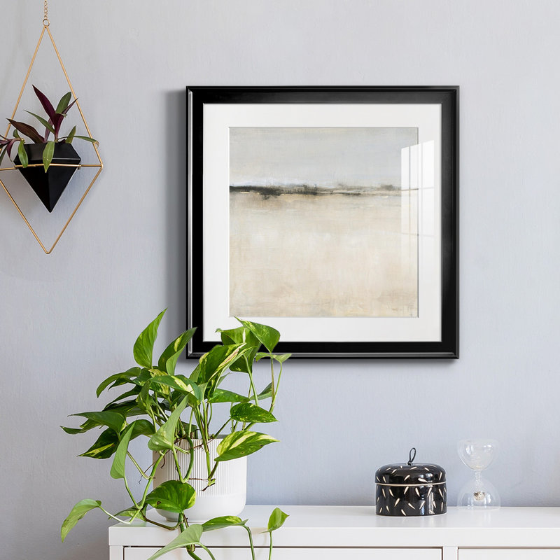 «Subtle Scape II», reproduction encadrée de qualité supérieure - prête à être accrochée, H 26,5 po x l 26,5 po x P 1,5 po